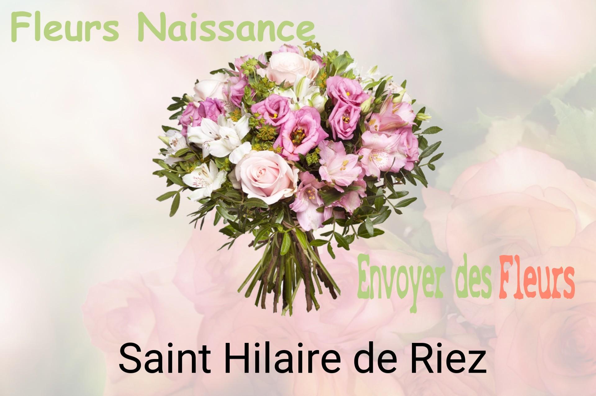 Bouquet de fleurs de naissance livré à Saint-Hilaire-de-Riez